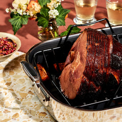 Glazed Ham With Pomegranate Relish &ndash; HexClad Cookware Canada