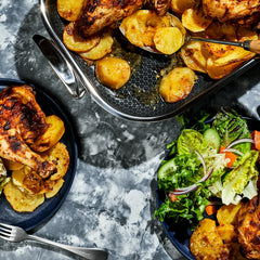 Piri-Piri Spiced Roast Chicken with Potatoes &ndash; HexClad Cookware Canada