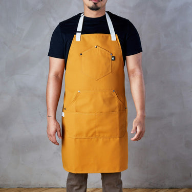 Eco Modern Apron (Mustard)