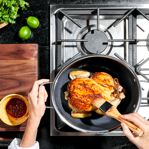 Hot Buttered　HB 6.0 6.5QT Hybrid Oval Dutch Oven (6L) – HexClad Cookware Canada