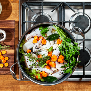 12QT Hybrid Stock Pot with Lid (11.35L)