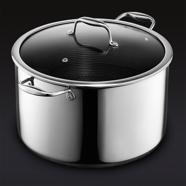 12QT Hybrid Stock Pot with Lid (11.35 L)