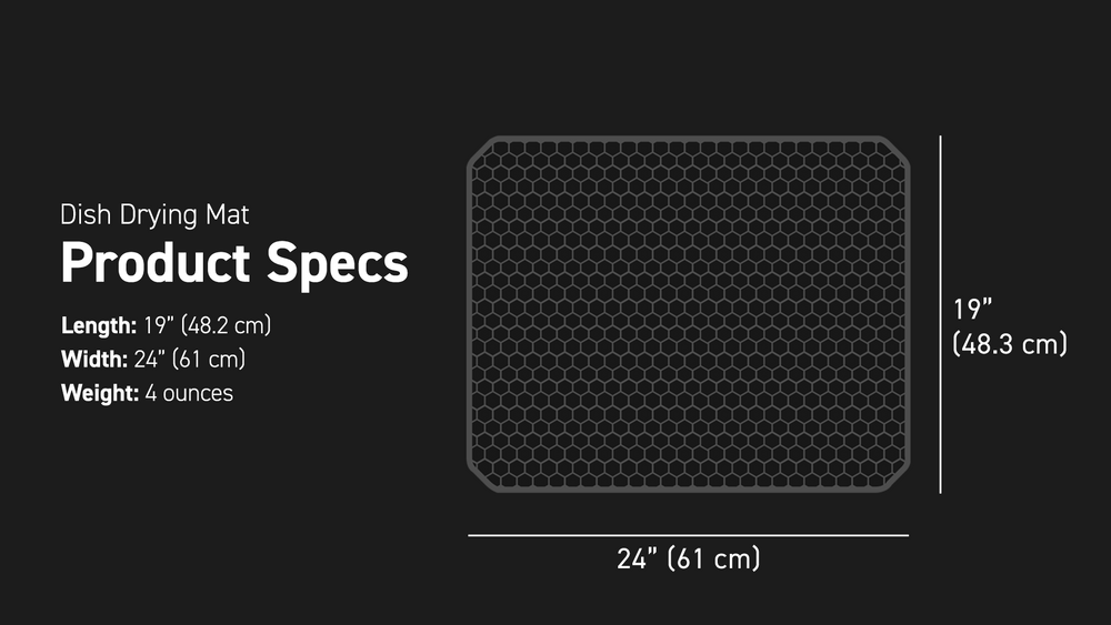 Product Spec dimensions