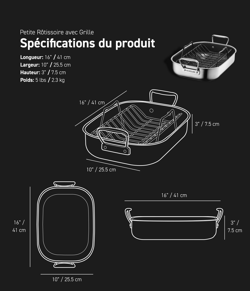 Product Spec dimensions