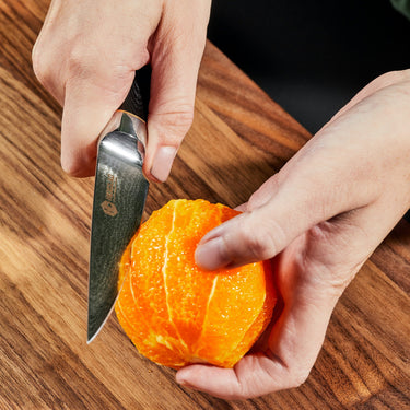 Ensemble de couteaux japonais en acier de Damassé Master Series, 6 pièces