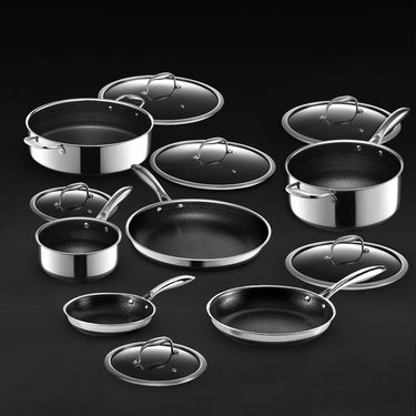 Ensemble de poêles et casseroles de la collection Signature