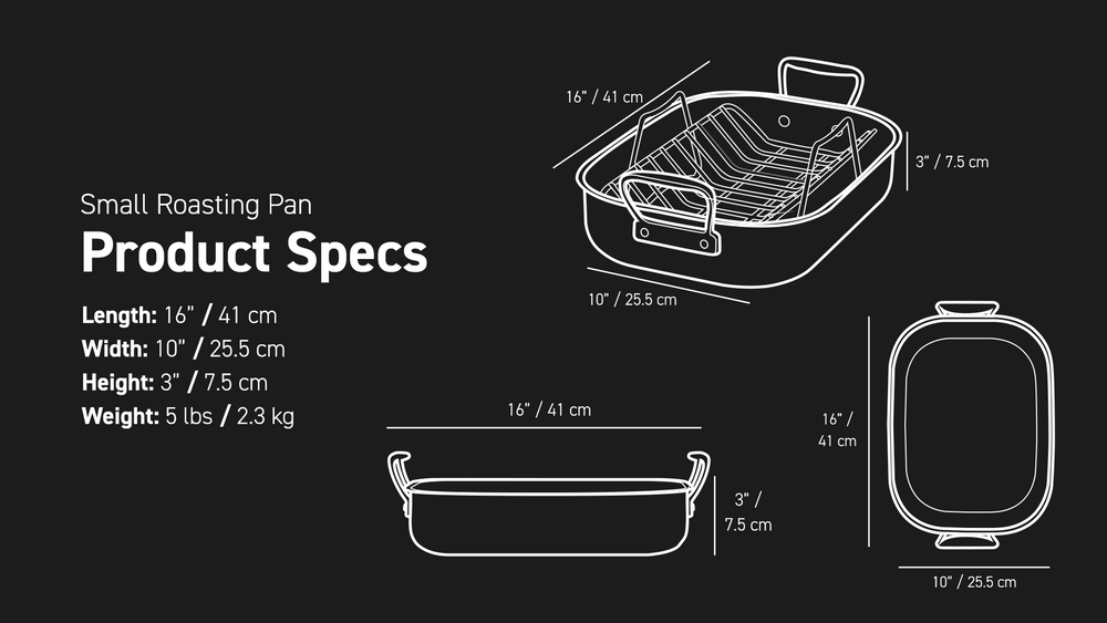 Product Spec dimensions