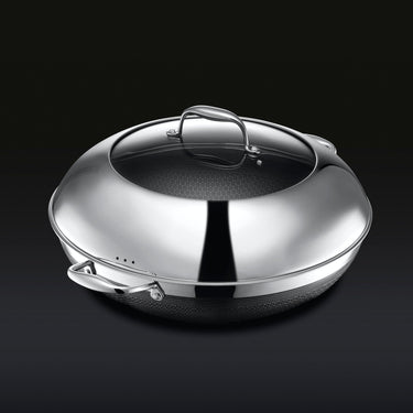 Wok Hybride 14" avec couvercle (35cm)