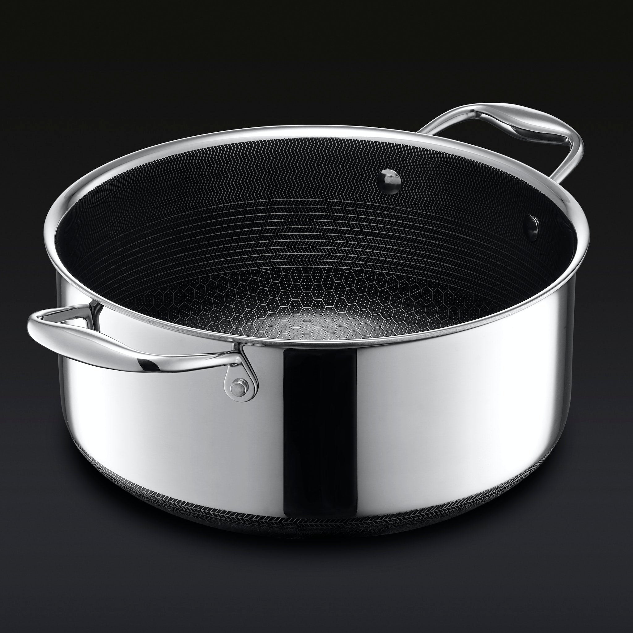 5QT Hybrid Dutch Oven (4.7 L) – HexClad Cookware Canada