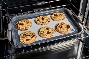 Salted Dark Chocolate Chunk Cookies