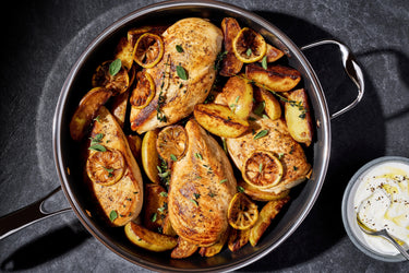One Pan Lemon Chicken and Potatoes