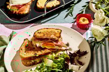 Griddled Croque Madame
