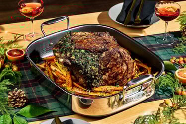 Stuffed Rib of Beef