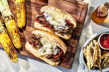Grilled Philly Cheesesteaks