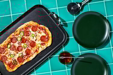 Spicy Pepperoni Griddle Pizza
