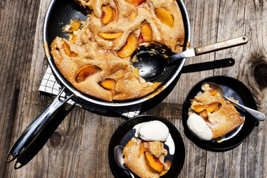 Peach Skillet Cobbler
