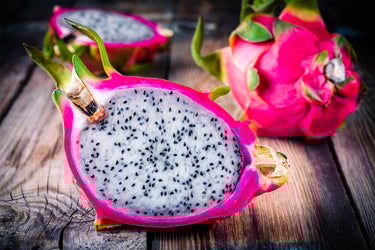 how to cut dragon fruit