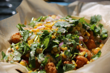 taco salad with beef and cheese