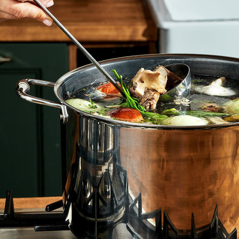 12QT Hybrid Stock Pot with Lid (11.35L)