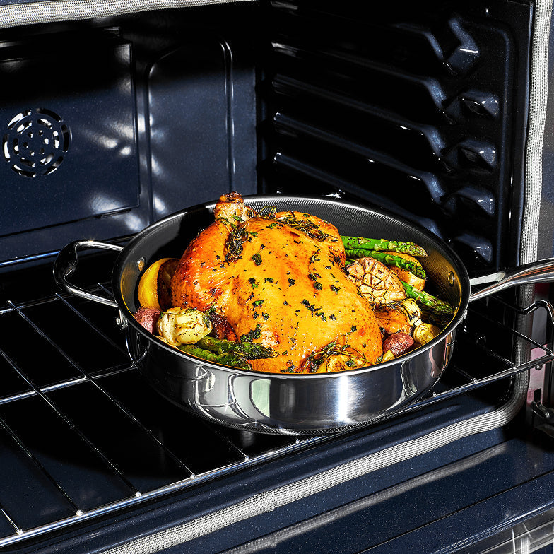 Sauteuse Profonde Hybride de 4.5QT avec Couvercle (4.25 L)