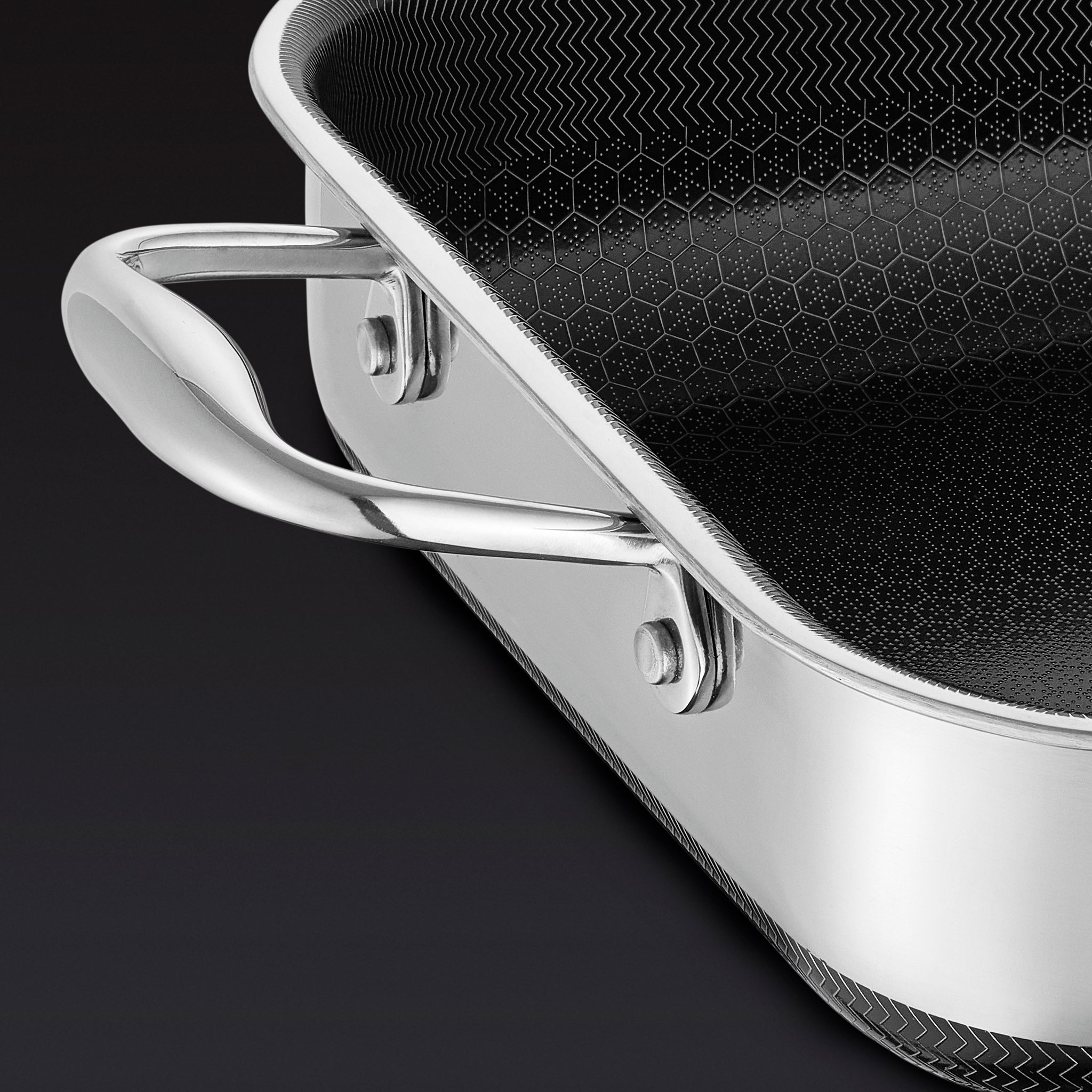 Hybrid Roasting Pan, 7” x 10” (18 cm × 25 cm) | HexClad Canada
