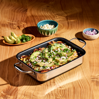 Ensemble de Plats à Rôtir Hybrides, 3 pièces