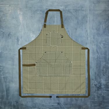 Tablier Moderne Éco (Pied-de-poule Forêt)