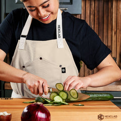 Eco Modern Apron (Ecru)