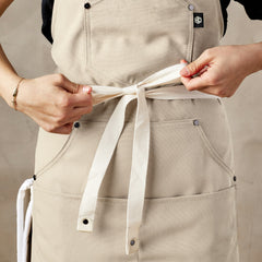 Eco Modern Apron (Ecru)
