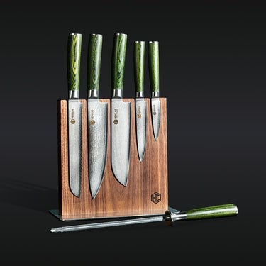 7pc Damascus Steel Knife Set