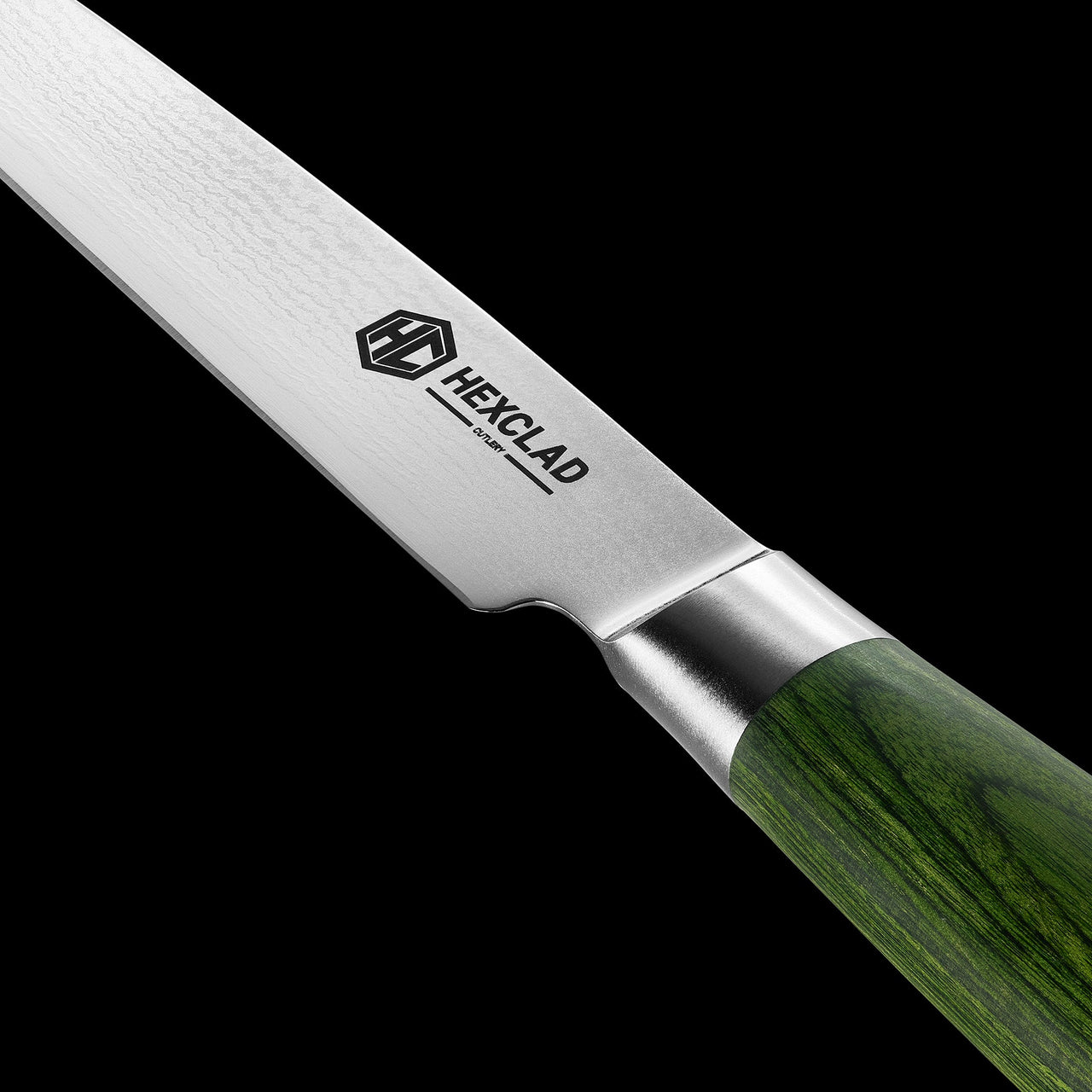 Ensemble de 4 Couteaux à Steak Japonais en acier de Damas