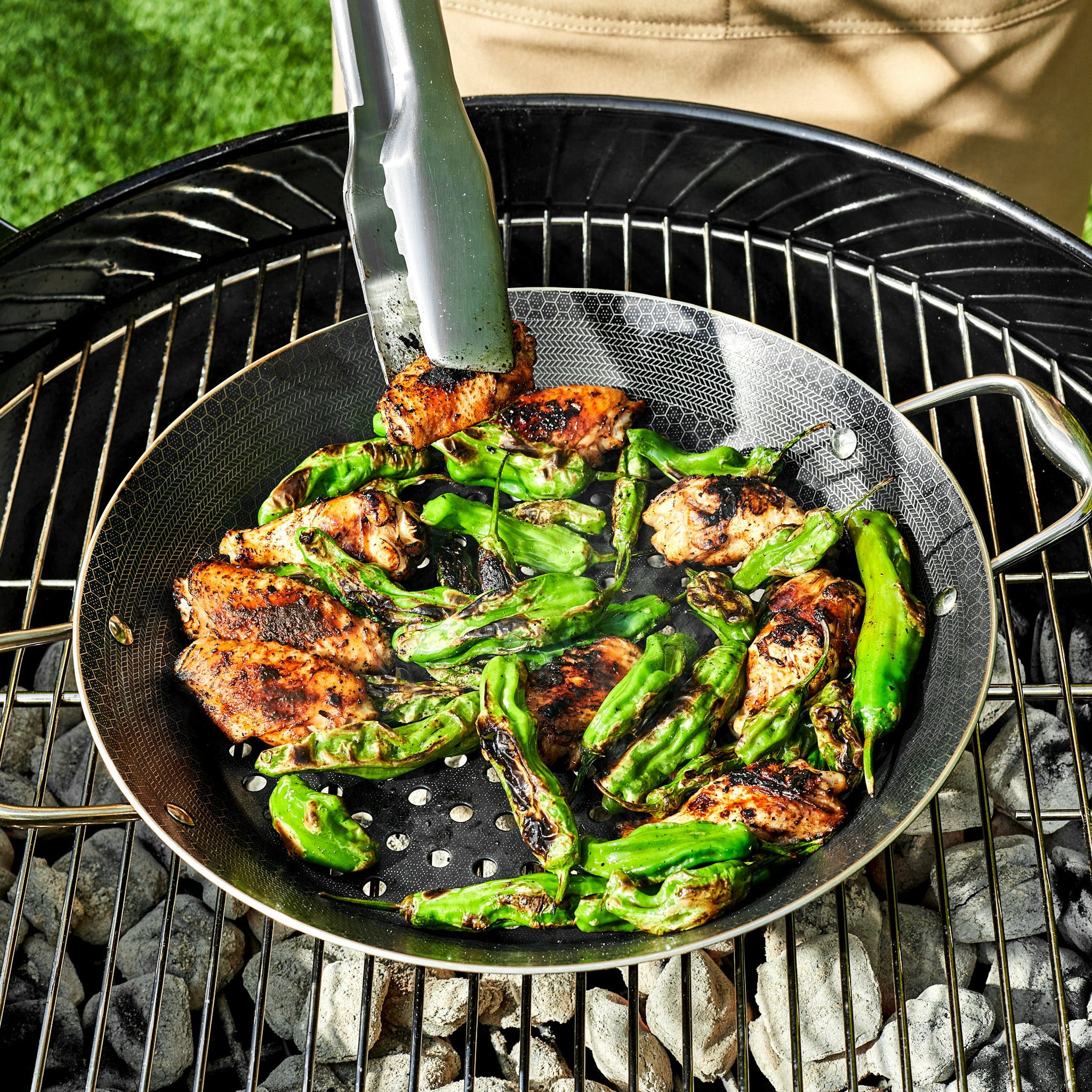 Hybrid BBQ Grill Pan | HexClad Canada