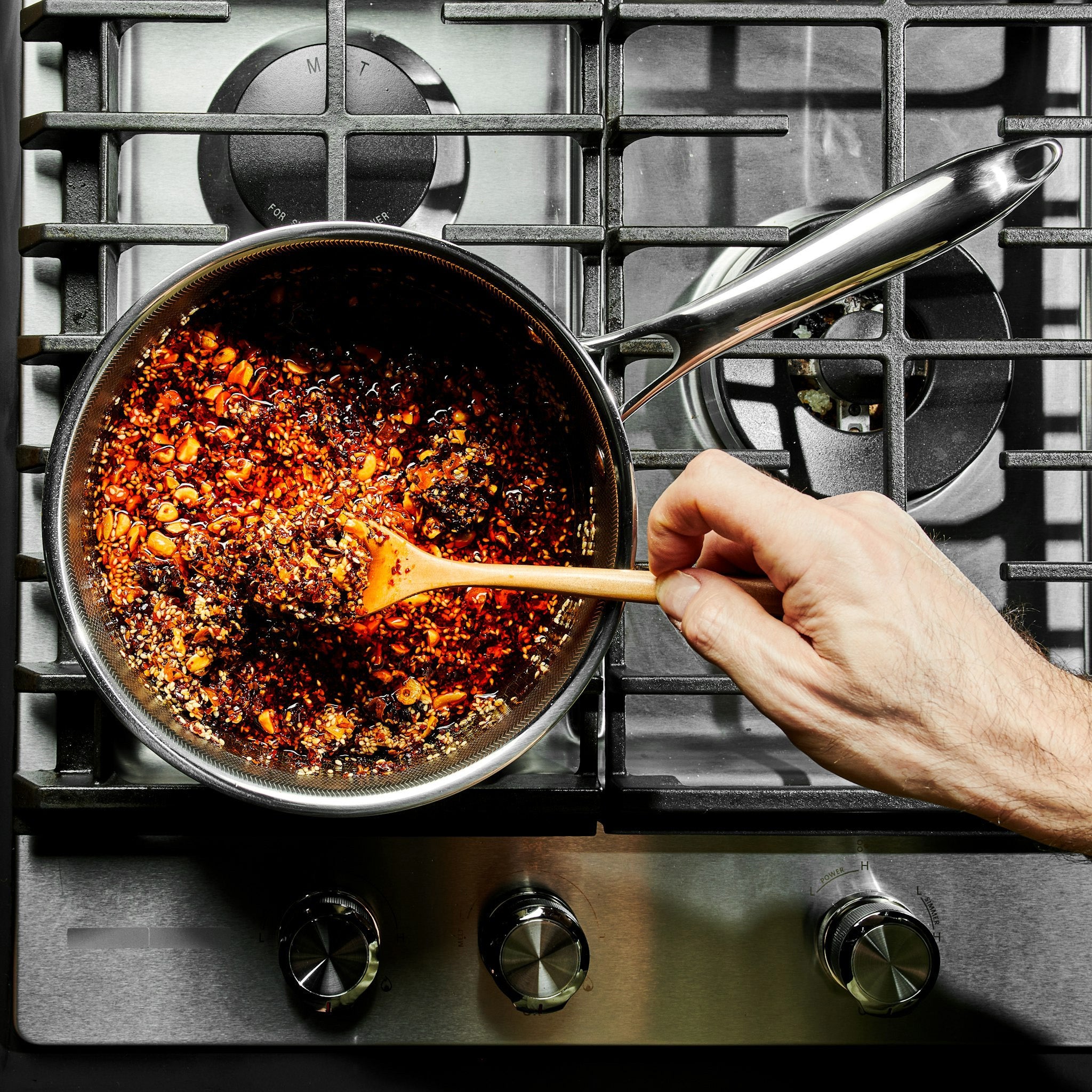 3.3QT Hybrid Deep Sauté Pan with Lid (3.1L) – HexClad Cookware Canada