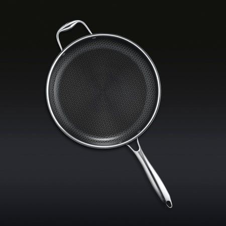 4.5QT Hybrid Deep Sauté Pan with Lid (4.25 L)