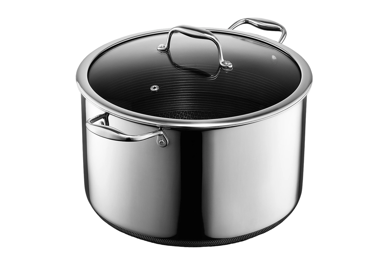 12QT Hybrid Stock Pot with Lid (11.35L)