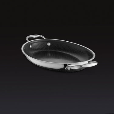 Plat à Rôtir Ovale Hybride, 22,9 cm × 31,8 cm