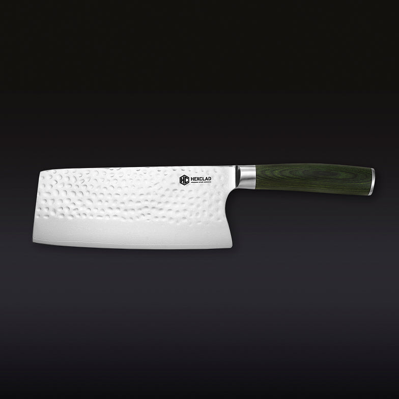 Damascus Steel Cleaver, 7" (18cm)