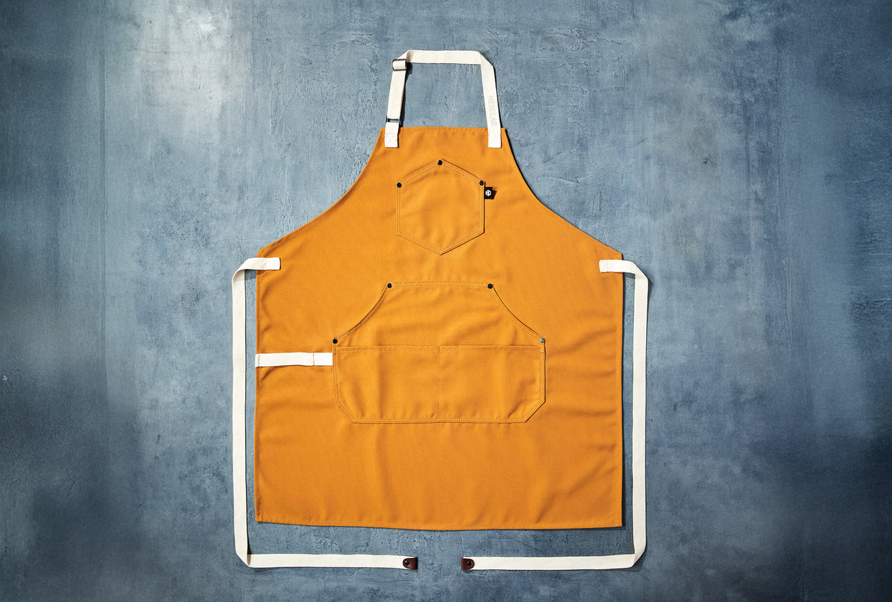 Eco Modern Apron (Mustard)