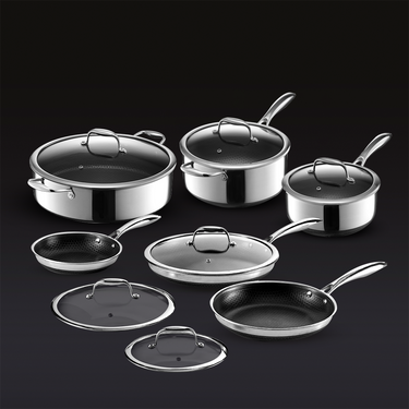 Ensemble de poêles et casseroles de la collection Signature avec wok 10" gratuit