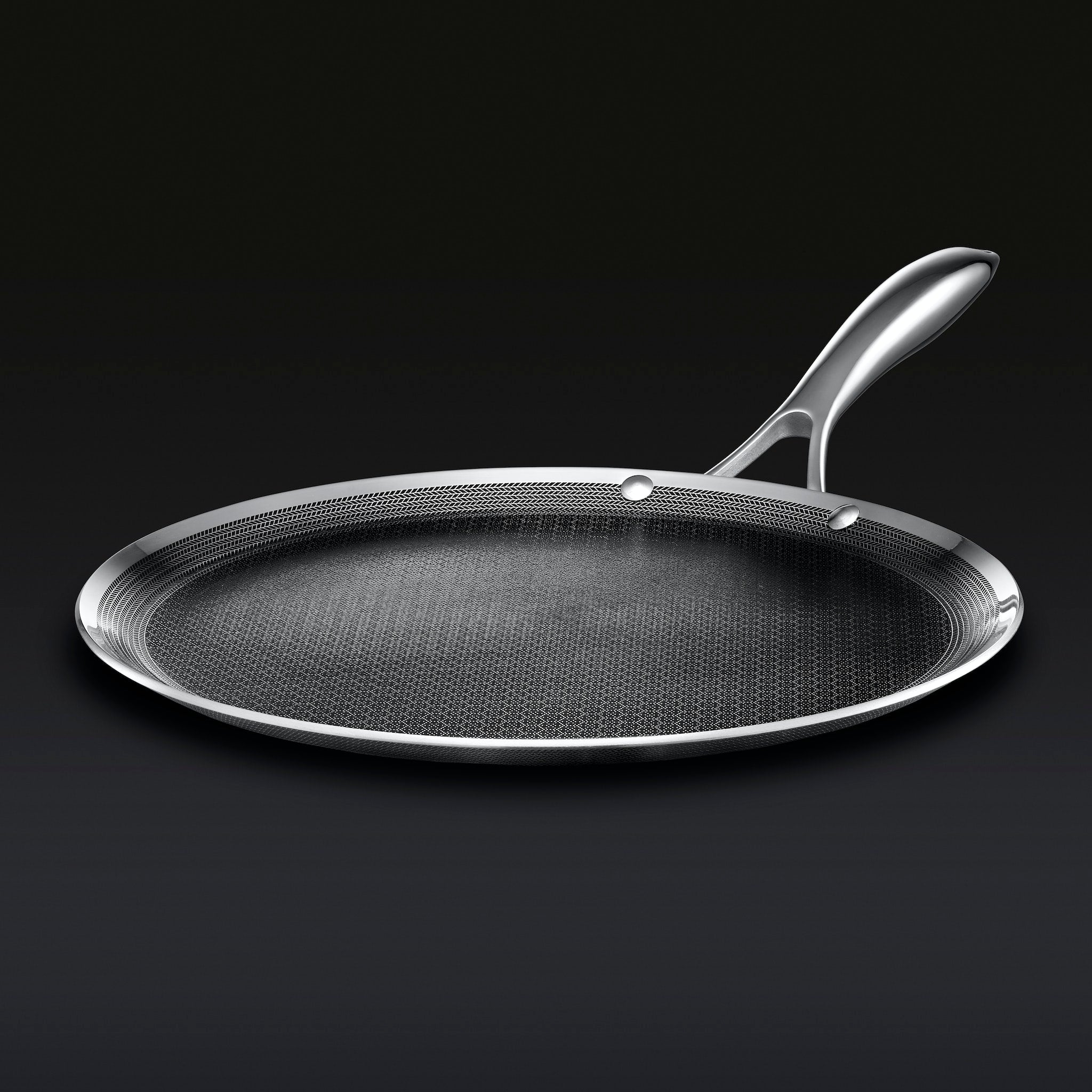 12 Griddle Pan 30 cm Stainless Steel Hybrid Cookware HexClad HexClad Cookware Canada