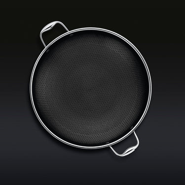 Wok Hybride 14" avec couvercle (35cm)