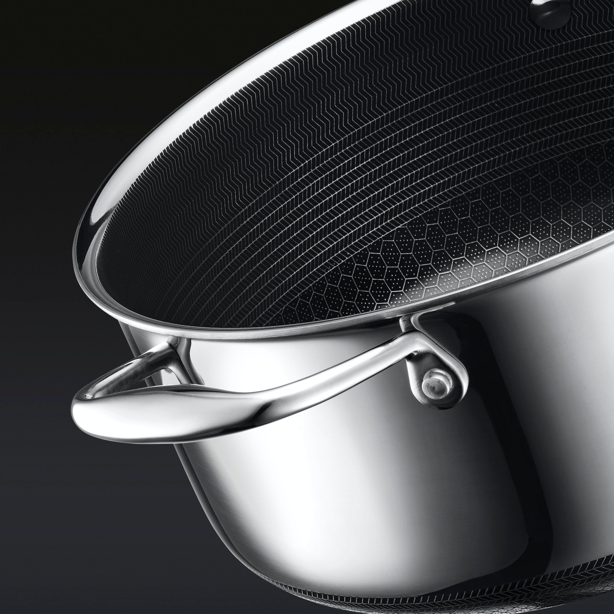 5QT Hybrid Dutch Oven (4.7 L) | HexClad Canada