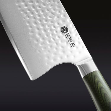 Damascus Steel Cleaver, 7" (18cm)