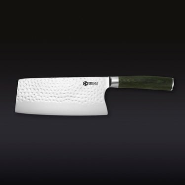Damascus Steel Cleaver, 7" (18cm)