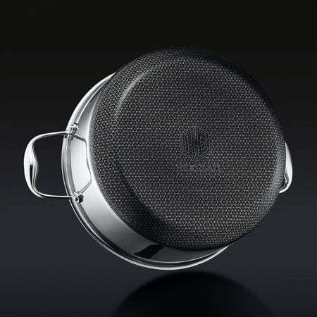 6PC HexClad Hybrid Pot Set W/ Lids