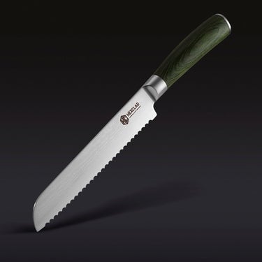 Damascus Steel Serrated Bread Knife, 8" (20 cm)