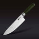 Couteau de chef en acier de Damas, 8 po (20 cm)