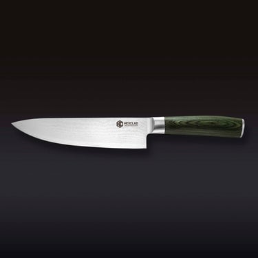 Couteau de chef en acier Damas, 8" (20 cm)