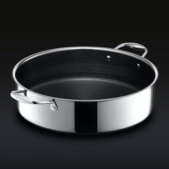 Sauteuse/Friteuse de Poulet Hybride de 7 Pintes avec Couvercle