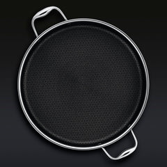 Sauteuse/Friteuse de Poulet Hybride de 7 Pintes avec Couvercle